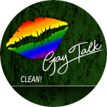 Gay talk clean logo.
